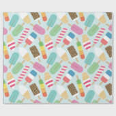 Ice Cream Wrapping Paper Cadeaupapier (Vlak)