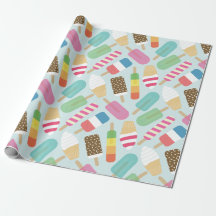 Ice Cream Wrapping Paper