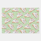 Ice Cream Wrapping Paper Sheets (Voorkant)