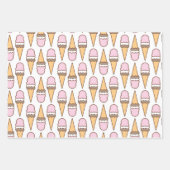 Ice Cream Wrapping Paper Sheets (Voorkant 3)