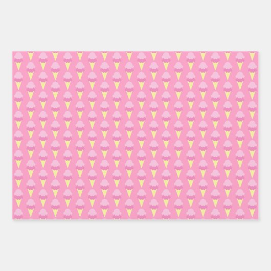 Ice Cream Wrapping Paper Sheets (Voorkant 3)