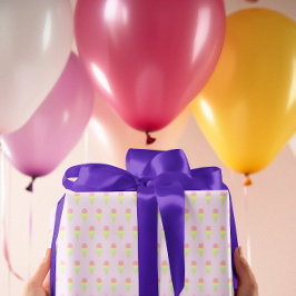 Ice Cream Wrapping Paper Sheets