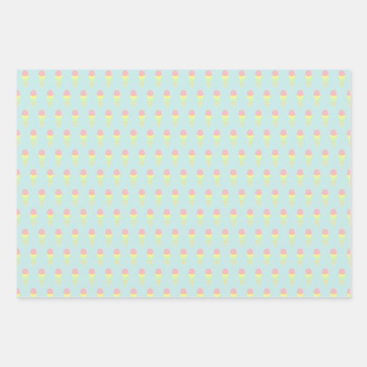 Ice Cream Wrapping Paper Sheets (Voorkant 2)