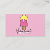 Ice Cream Yummy Ice Cream Good - Loyalty Kaart (Achterkant)