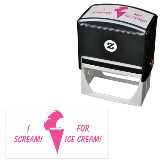Ice Cream Zelfinktende Stempel (In situ)