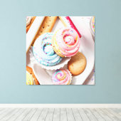 Ice Cream Zeven Canvas Afdruk (Insitu (Houten vloer))
