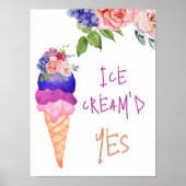 Ice Cream'd Ja Vrijgezellenfeest ze is opgeslokt Poster (Voorkant)