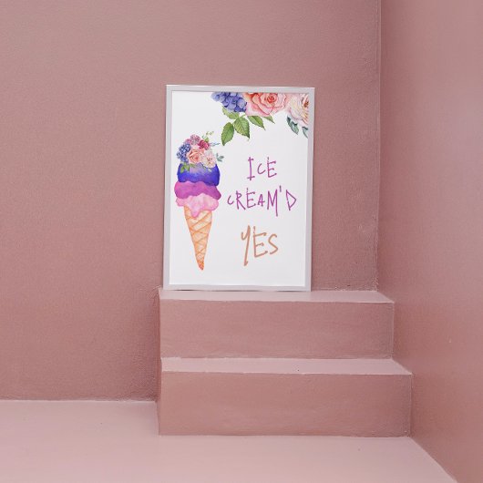 Ice Cream'd Ja Vrijgezellenfeest ze is opgeslokt Poster