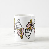 Ice Creams-ontwerp met Ice Cream Cons Koffiemok (Center)