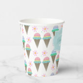 Ice Crean Cone Papieren Bekers (Rechts)