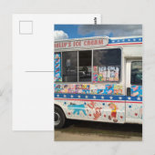 Ice crème briefkaart (Voorkant / Achterkant)