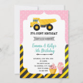 Ice crème constructiegang kaart (Voorkant)