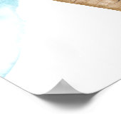 Ice crème gender laat je bord zien. poster (Hoek)