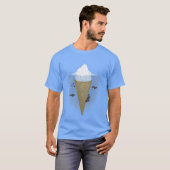 Ice-crème Iceberg Killer Whale Natuur Arctic art T-shirt (Voorkant volledig)