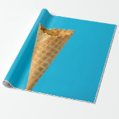 Ice crème-kool cadeaupapier (Uitgerold)