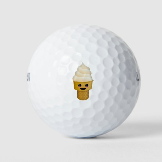 Ice crème kuit! golfballen (Voorkant)