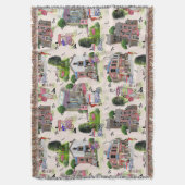 Ice crème, land-herontwerp deken (Voorkant Verticaal)