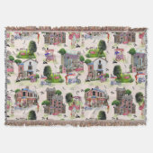 Ice crème, land-herontwerp deken (Voorkant)