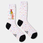 Ice crème maakt alles beter stijlvolle sokken (Rechts)