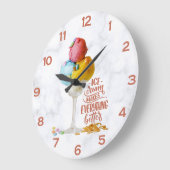 Ice crème maakt alles minimalistischer grote klok (Hoek)