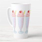 Ice crème milkshake latte mok (Linkerhoek)