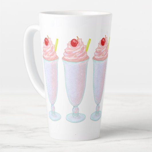 Ice crème milkshake latte mok (Linkerhoek)