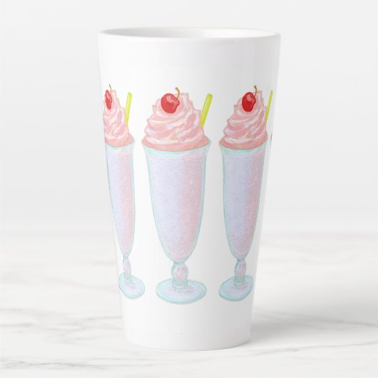 Ice crème milkshake latte mok (Voorkant)