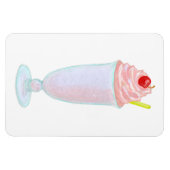 Ice crème milkshake magneet (Horizontaal)