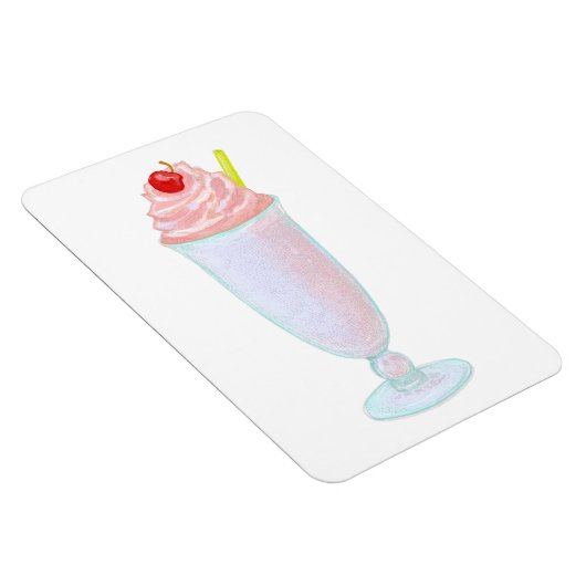 Ice crème milkshake magneet (Rechterzijde)