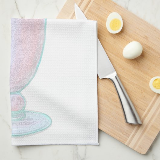 Ice crème milkshake theedoek (Quarter Fold)