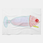 Ice crème milkshake theedoek (Horizontaal)