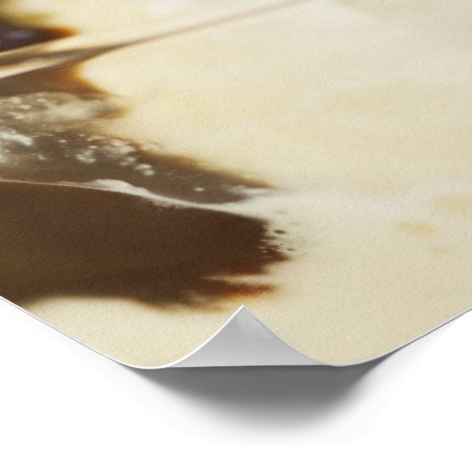 Ice crème sundae poster (Hoek)