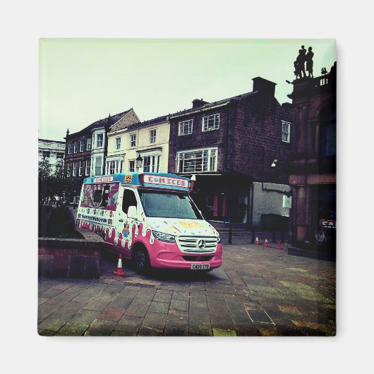 Ice crème van magneet (Voorkant)