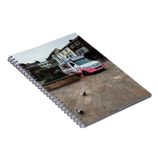 Ice crème van notitieboek (Rechterzijde)