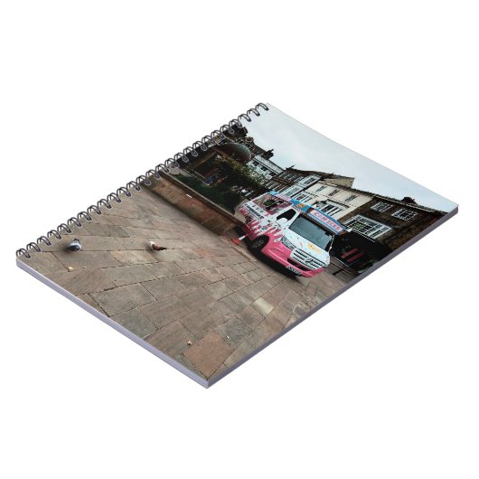 Ice crème van notitieboek (Linkerzijde)