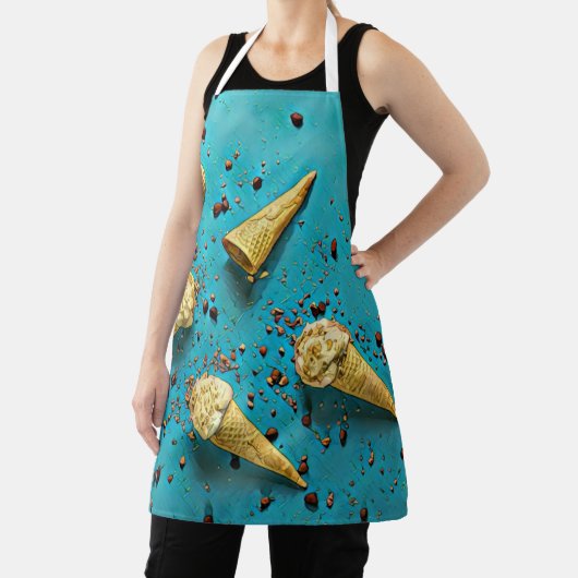 Ice crème wafelpitten schort (Insitu)