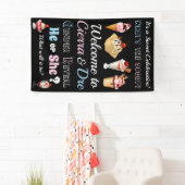 Ice crème Wat is de Scoop Banner? Spandoek (Insitu)