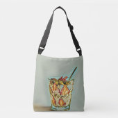 Ice crème-winkel crossbody tas (Voorkant)