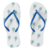 Ice crème zomerfeest teenslippers (Voetbed)