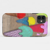Ice-crèmedessert iPhone/iPad case (Achterkant (horizontaal))