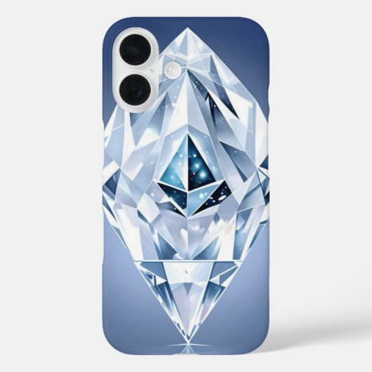 Ice Crystal Case-Mate iPhone Case (Achterkant)
