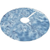 Ice Crystal Fractal Snowflake, bevroren Kerstboom Rok (Gekanteld)