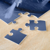 Ice Crystal Jigzaag Puzzle Legpuzzel (Zijkant)