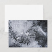Ice Crystal Natuur fotokaart (Voorkant / Achterkant)