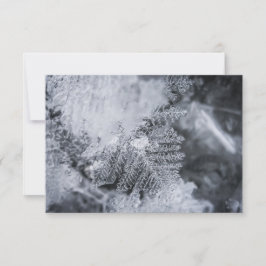 Ice Crystal Natuur fotokaart