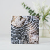 Ice Crystal Natuur fotokaart (Staand voorkant)