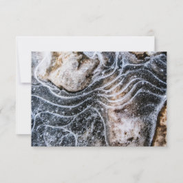 Ice Crystal Natuur fotokaart