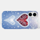 Ice Crystals Case-Mate iPhone Case (Achterkant (horizontaal))