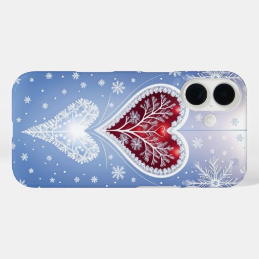 Ice Crystals Case-Mate iPhone Case (Achterkant (horizontaal))