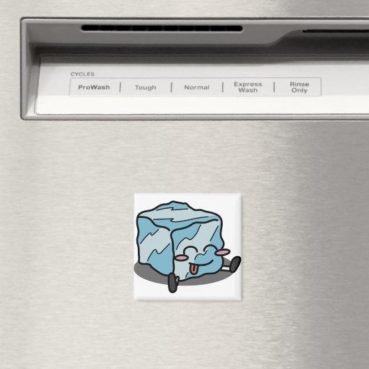 Ice Cube Dude Magneet (Insitu (Vaatwasser))